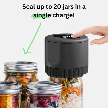 Electric Mason Jar Vacuum Sealer